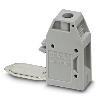 Phoenix Contact Pick-off terminal block; Screw connection; 0.5mm² - 10mm²; AWG 20 - 8; 10.2mm; 34.7 mm; Gray; On base element